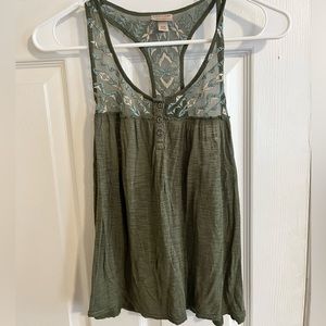 Green Tank Top